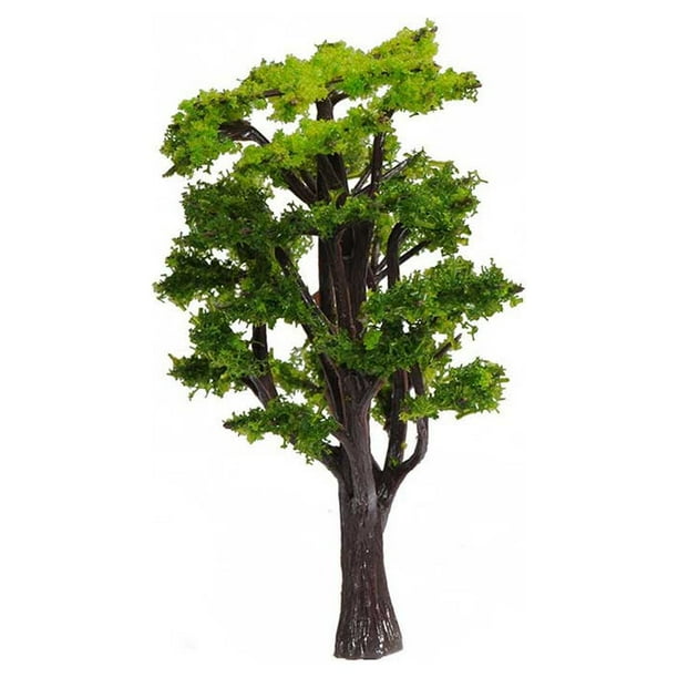 Billuyoard Árbol en miniatura, de arena, planta, jardín, paisaje, adorno de paisaje, modelo de construcción, tablero de decoración de Type3 NO3
