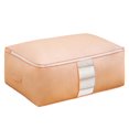 thumbnail image 2 of Bolsa de almacenamiento de ropa de gran capacidad con asa reforzada | Organizador de tela gruesa para edredones, mantas y ropa de cama, 2 of 7
