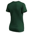 thumbnail image 3 of Women's Green Green Bay Packers Mascot In Bounds V-Neck T-Shirt, 3 of 3