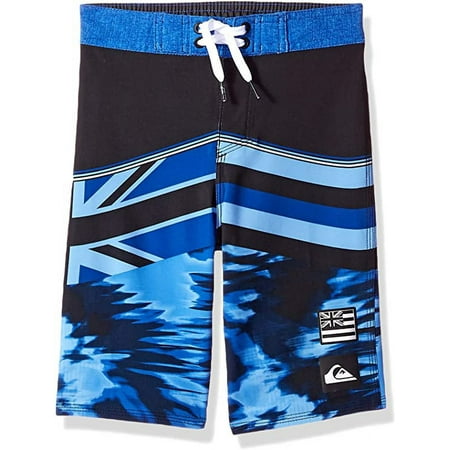 QUIKSILVER SWIMSUIT BOYS - BLUE HIGHLINE SZ 4 - BOARD SHORTS SWIM TRUNKS