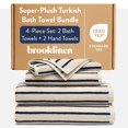 thumbnail image 1 of Juego de toallas de baño y toallas de mano Brooklinen SuperPlush, 100% algodón turco, 770 g/m², 1 of 6