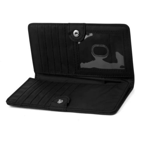 Women's Slim Wallet with Safe Keeper