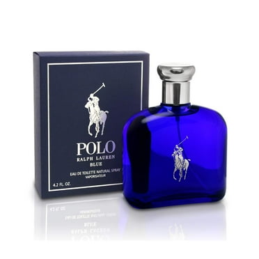 Ralph Lauren Polo Blue Eau De Toilette, Cologne for Men, 4.2 oz ...