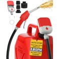 thumbnail image 1 of Bomba de combustible MISFANS 3.8 GPM con auto‑stop y alimentación USB/batería, 1 of 8