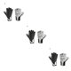 thumbnail image 3 of Eigraketly Ciclismo Mitten Medio dedo Choque Guante acolchado Antideslizante Montar portátil Sin dedos Guantes de bicicleta a prueba de golpes, Negro, M Type1 NO1 Eigraketly CBP139696, 3 of 6