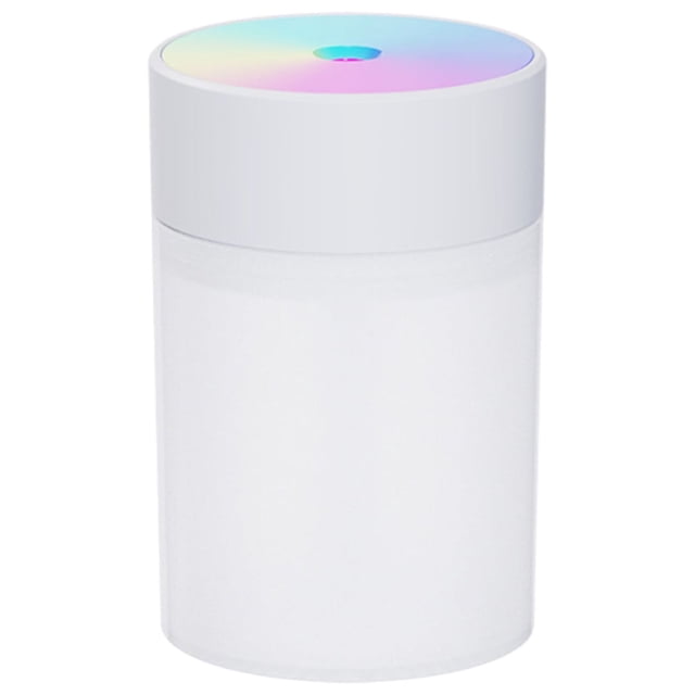 Lksixu Car Accessories Vehicle-mounted Humidifier Power Supply Via USB Power Cable Aromatherapy Machine Home Humidifier Low Noise Built- Colorful LED Lights Universal Car Interior Accessory