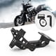 thumbnail image 2 of Marco universal para matrícula de motocicleta con soporte ajustable para intermitentes LED plateados, 2 of 5