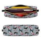 thumbnail image 2 of Disketp Christmas Hat Dachshund Estuche de Lápices de Cuero con Cierre, Estuche Compacto para Papelería, Bolígrafos y Accesorios Pequeños, 2 of 7