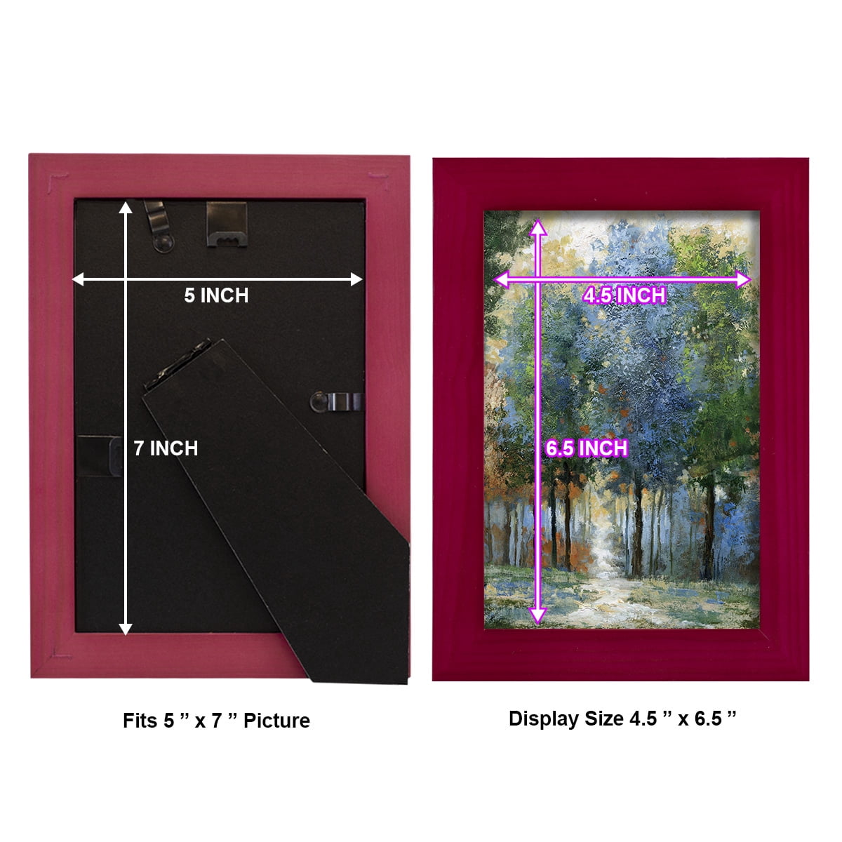 Afternoon Light -Framed Print w/glass-Cherry Red