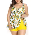 thumbnail image 1 of Mycity® Traje De Baño De Dos Piezas Talla Grande Para Mujer, 1 of 5