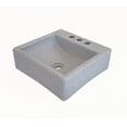 thumbnail image 3 of Lavabo CUADRADO Versaplas 34 granito gris bimando 34 cm x 33 cm x 11 cm, 3 of 6