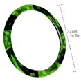 thumbnail image 4 of Saint Patrick's Day 14.5 Inch Printing PVC Leather Auto Accessories Steering Wheel Cover Car Wheel Covers, 4 of 6