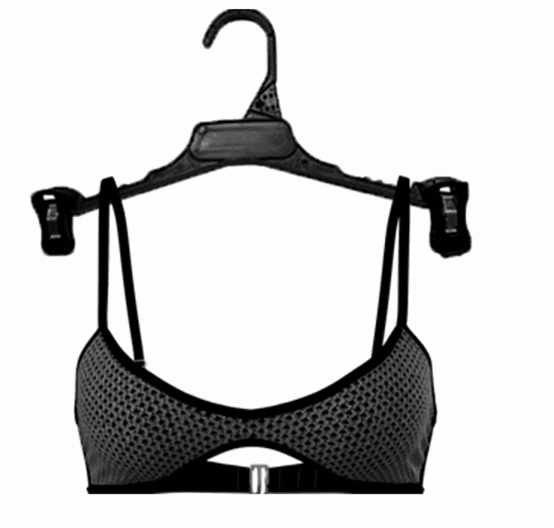 No Boundaries Faux Rhinestone Bralette Bikini Top, Women’s XXS-XXL