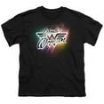 thumbnail image 2 of Wonder Woman Disco Lights Kids T Shirt for Youth Boys and Girls, Black, X-Small, 2 of 4