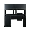 thumbnail image 5 of Royard Oaktree L Shaped Computer Desk with Hutch Reversible Home Office Desk w/Drawers and Bookshelf, 5 of 7