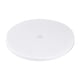 thumbnail image 1 of Soporte giratorio de 12 pulgadas con base de bola de acero Lazy Susan, plato giratorio blanco, 1 paquete, 1 of 5