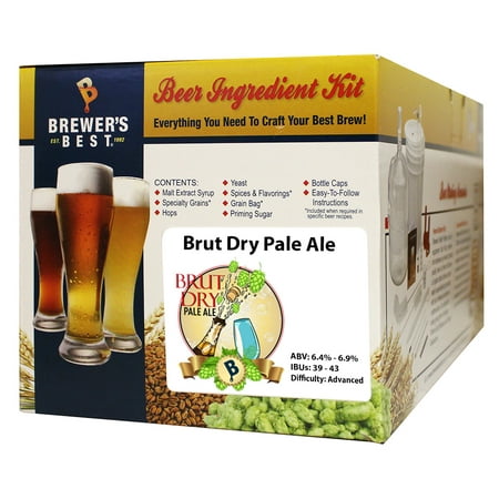 Brewer's Best Brut Dry Pale Ale Ingredient Kit - 5 (Best Pale Ales 2019)