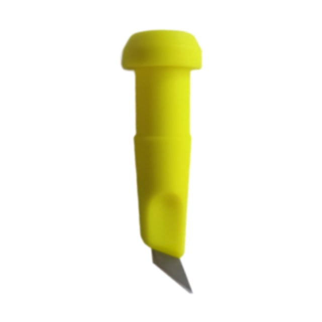 S SERENABLE Pointe de Bâton Alpenstock 8 cm pour Randonnée Randonnée Alpinisme Escalade Jaune