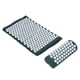 thumbnail image 4 of Cojín de masaje con juego de almohadas y almohadillas magnéticas para acupuntura, esterilla para aliviar el dolor para salón de belleza en casa, color verde oscuro, 4 of 10