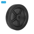 thumbnail image 3 of Uxcell Air Compressor Wheel Universal Air Compressors Wheel Replacement Parts for Easy Mobility Black 6.5 Inch, 3 of 6