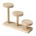 thumbnail image 3 of Wooden Display Risers Decorative Display Stand Desktop for Watch Glasses Jewelry StyleC, 3 of 8