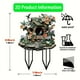 thumbnail image 3 of Decoración de jardín de colibrí Estaca de canto al aire libre | Escultura acrílica impermeable | Acento de jardín vibrante | Fácil instalación | Atrae a los pájaros | Duradero resistente a la, 3 of 6
