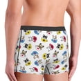 thumbnail image 5 of Bingfone French Bulldog With Coffee Cup Men's Underwear - Casual Stretch Boxer Briefs-Large, 5 of 9
