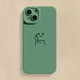 thumbnail image 3 of Cartoon Red Man Phone Case For iPhone 15 14 13 12 11 Pro Max Mini X XR XS 7 8 Plus SE Shockproof Middle Finger Soft Back Cover, 3 of 5