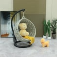 thumbnail image 4 of Bedroom Chair Hammock Miniature Furniture Model for Dolls Houses Accessory Realistic Swing Playset Basket, 4 of 8