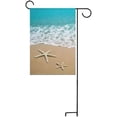 thumbnail image 5 of SKYSONIC Garden Flag Starfishes On Beach Double-Sided Printed House Sports Flag-12x18(in)-Polyester Decorative Flags for Courtyard Garden Flowerpot, 5 of 6