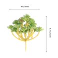 thumbnail image 2 of 1 Set Artificial Succulents Plastic Unpotted Succulent Plants Realistic Fake Succulent Plants for DIY, 2 of 5