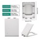 thumbnail image 2 of Asientos De Inodoro Cerrados Pp Forma Cuadrada Alargada Accesorios De Baño Tapa De Inodoro Resistente Y Duradera 06c-pp, 2 of 3