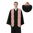 thumbnail image 4 of Haiem Red Ladybug Pattern Graduation Stole 2024 | Premium Satin Sash for Graduation Ceremony, 4 of 7