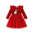thumbnail image 1 of Vestido de tul con volantes de Minnie Mouse de Disney para niña pequeña, 5 a 6 años, 1 of 7