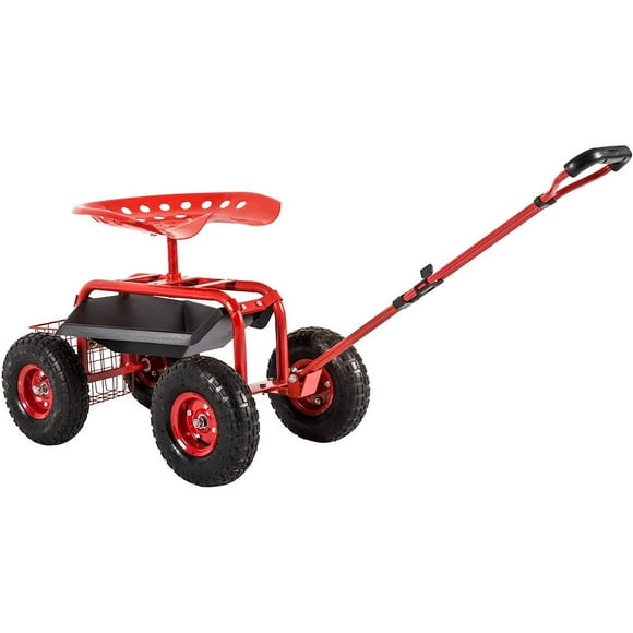 Rolling Garden Seat Can