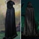 thumbnail image 5 of WDOplteas Halloween Black Cosplay Death Cape Funny Devil Cloak para Fiesta Temática Terror (L), 5 of 9