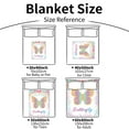 thumbnail image 7 of Gresahom Butterfly Throw Blanket for Girls Teen, Soft Plush Flannel Blanket Butterfly Gift for Kids, Lightweight Fleece Blanket for Birthday Children's Day Graduation Travel(40"x50"), 7 of 7