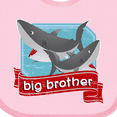 thumbnail image 4 of Inktastic Big Brother Shark Boys Baby Bib, 4 of 4
