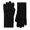 Black, variant on SUXIAN Thermal Gloves Winter Knit Pattern Touchscreen Mittens Cold Weather Cycling Everyday Use Warm Winter Gloves Women Beige One Size