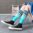 thumbnail image 3 of Lsque Underwater Aquarium Arches Printed Crew Socks Men's Women's LightWeight Thin Casual Calf Socks ,Knee High Socks,Cotton Socks, 3 of 9