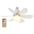 thumbnail image 1 of Typpkmm Luz De Ventilador De Techo LED 30W 40W Luces Simples Con Control Remoto E27 Para El Hogar Sala De Estar Estudio IluminacióN De Ventilador, 1 of 6