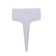 thumbnail image 3 of 50Pcs/100Pcs 6X10cm Plastic Plant T-Type Tags Markers Nursery Garden Labels, 3 of 3