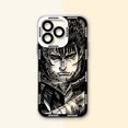 thumbnail image 3 of Funda de teléfono Berserk Guts para iPhone, carcasa transparente de Anime de sangre caliente para iPhone 16, 15, 14, 13, 12, 11, Mini Pro Max, X, XR, XSMax, 7, 8 Plus, SE20, nueva, 3 of 5