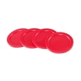 thumbnail image 2 of Super Z Outlet Palets de Remplacement Légers pour Air Hockey Rouges & Pousseurs pour Tables de Jeu, Équipements, Accessoires (2 Striker, 4 Palets), 2 of 3
