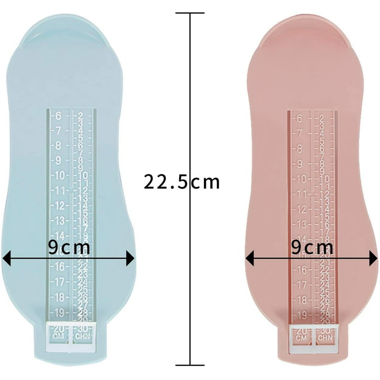Infant foot measurement chart hot sale