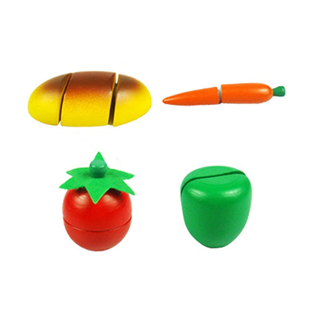 Pretend Play Food Toy For Kids Kitchen, Taglio Finto Cibo Frutta