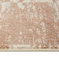 thumbnail image 3 of HomeRoots 532146 9 x 12 ft. Sand Geometric Power Loom Rectangle Area Rug with Fringe, 3 of 5
