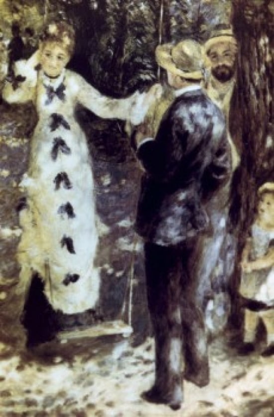 The Swing by Pierre Auguste Renoir oil on canvas 1876 18411919 France