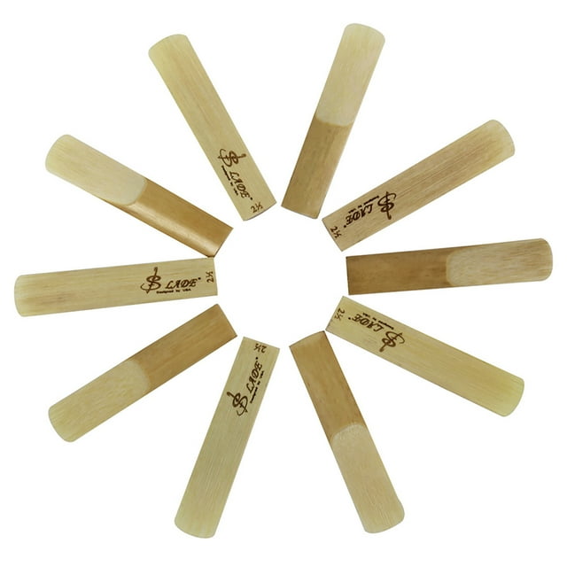 Junco LADE Bb Tenor Saxofón Saxofón Cañas Fuerza 2.5, 10pcs / Box LADE Junco