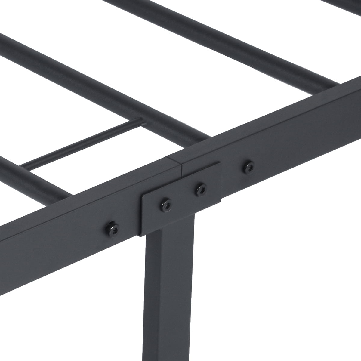 Private Jungle 77.5"*57.4" Full Size Single Metal Bed Frame, Platform Bed For Adult And Children Used In Bedroom Or Dormitory, Black Private Jungle 77.5"*57.4" Full Size Single Metal Bed Frame, Platform Bed For Adult And Children Used In Bedroom Or Dormitory, Black